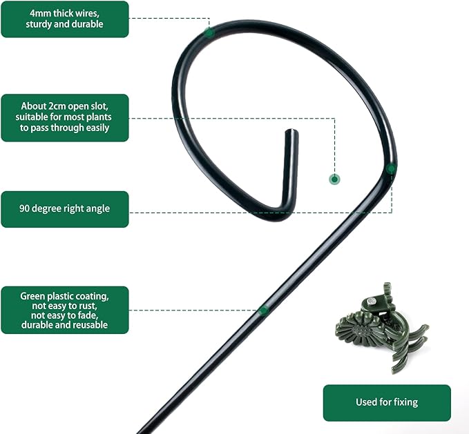 12 Pack Plant Support Stakes - Image 4