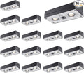Solar Fence Lights 16 Pack, 50 Lumens Outdoor Solar Lights by JOFIOS
