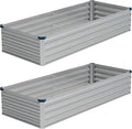 Vengarus 8x2x1FT Galvanized Raised Garden Bed-Outdoor Planter Box by Vengarus