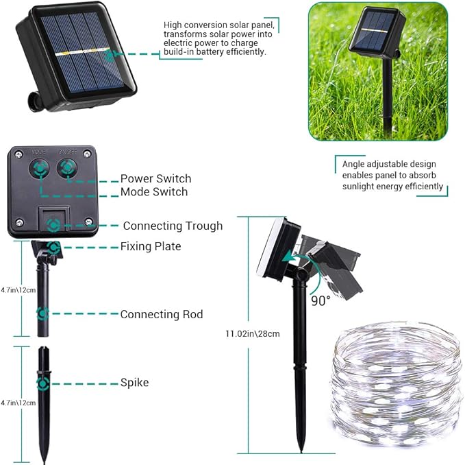 Joomer Solar Fairy Lights - Image 6