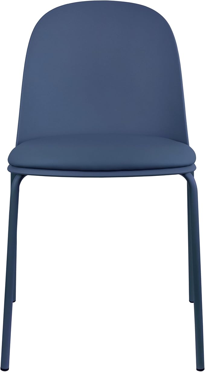 2xhome Parent Modern Stackable Armless Dining Chair | Plastic Shell Seat by 2xhome