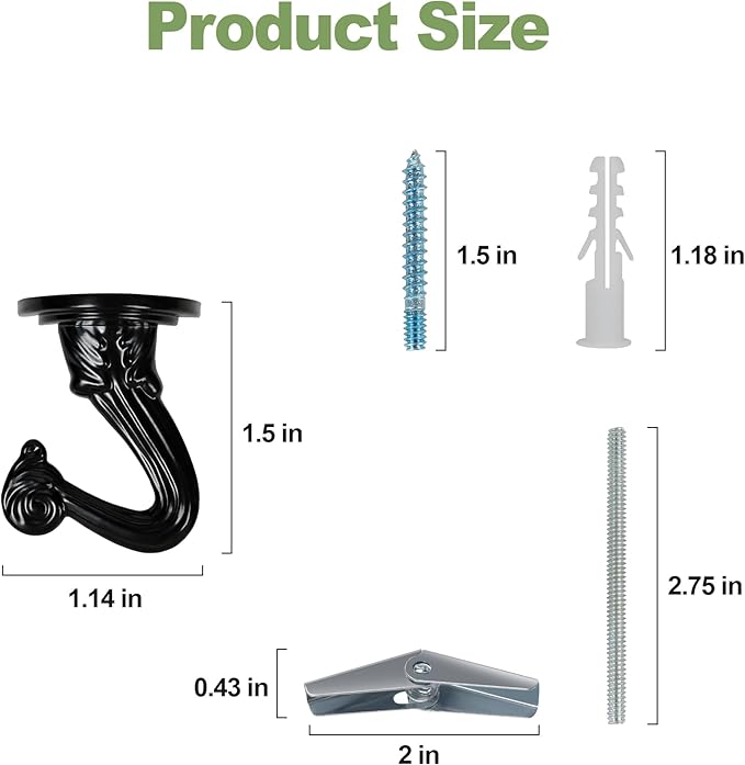Ceiling Swag Hook Sets - Image 7