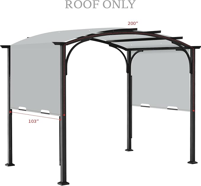 Pergola Canopy Replacement Cover - Image 2