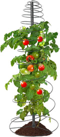 2 Pack Spiral Trellis for Climbing Plants Outdoor, 45 Inch Tall Heavy Duty by EUIJOIP