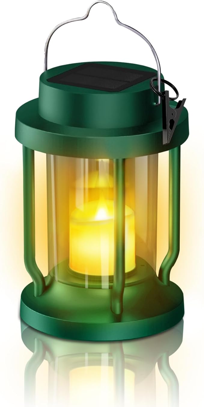 Solar Lantern Outdoor & Indoor Use – Hanging Solar Lights by Unknown