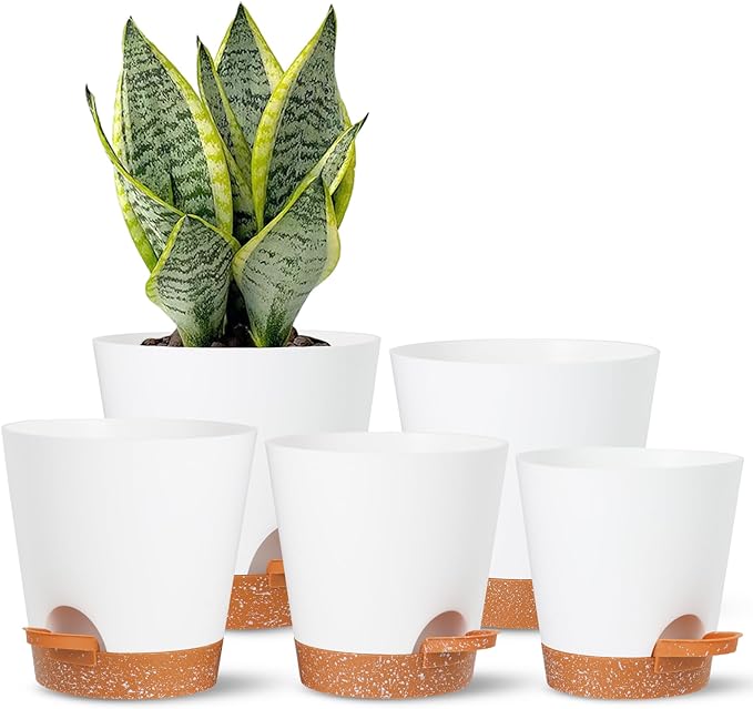 Plant Pots Outdoor Self Watering Pots, Flower Pots by SESUN-E