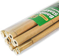 10pcs 1" D Thicker Heavy Duty Bamboo Stakes, 8FT Plant Stakes, Natural Garden by Jollybower