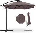 Best Choice Products 10ft Offset Hanging Market Patio Umbrella w/Easy Tilt by BestChoiceProducts