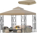 119''x119'' Canopy Replacement Top Double Tiered Gazebo Cover by Unknown