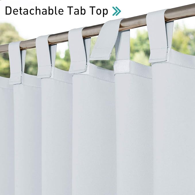 NICETOWN Outdoor Patio Curtain Waterproof - Image 6