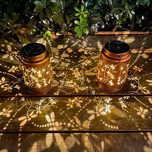 Dragonfly Birthday Gifts for Women Mom Grandma Solar Lanterns Outdoor - Image 8
