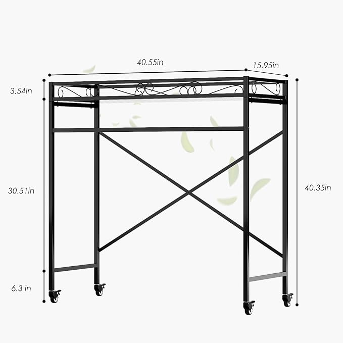 Zhongma 1 Tier Sturdy Metal Plant Stand - Image 3