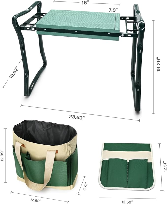 Garden Kneeler and Seat Heavy Duty, Upgraded Widened and Thickened Gardening - Image 3