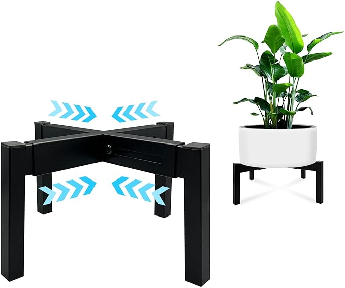 Heavy Duty Adjustable Metal Plant Stand by DDPow