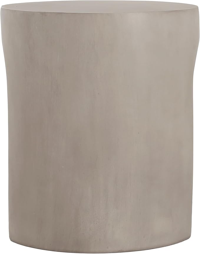 Christopher Knight Home Outdoor Round Side Table, U-Shaped Patio Garden Stool - Image 8