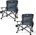 EVER ADVANCED Oversized Folding Camping Chair by EVERADVANCED