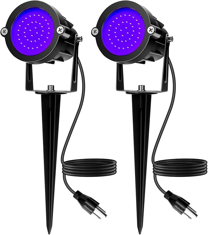 Elenora Halloween Spotlights Outdoor, 15W LED Black Light/Blacklight by Elenora