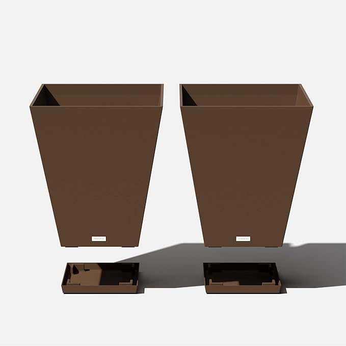 Veradek Nobleton Indoor/Outdoor Wide Square Planter - Image 3