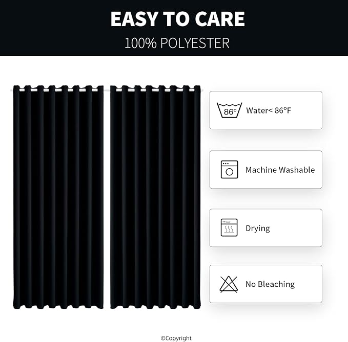 Waterproof Outdoor Curtain W105 x L84 - Image 6