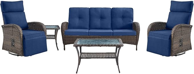 Belord 5 Piece Patio Furniture Set by Belord