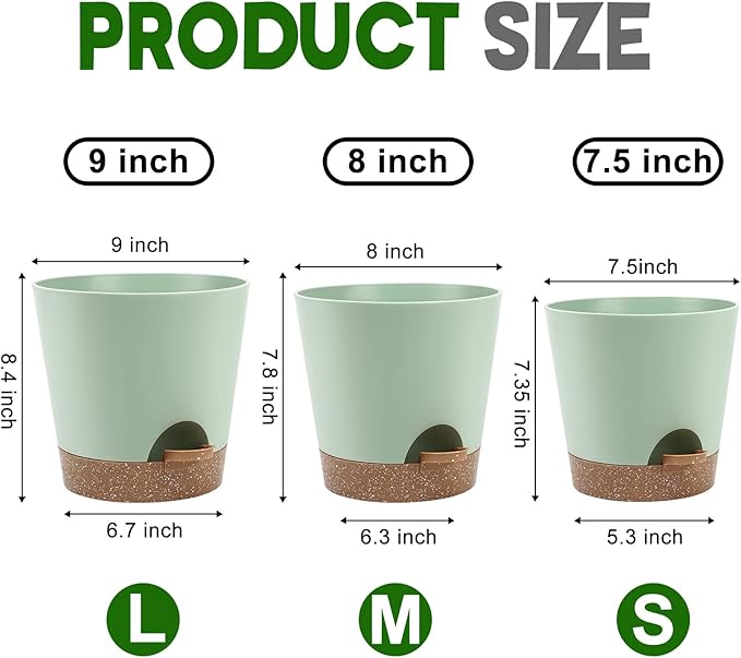 Indoor Self Watering Planters - Image 2