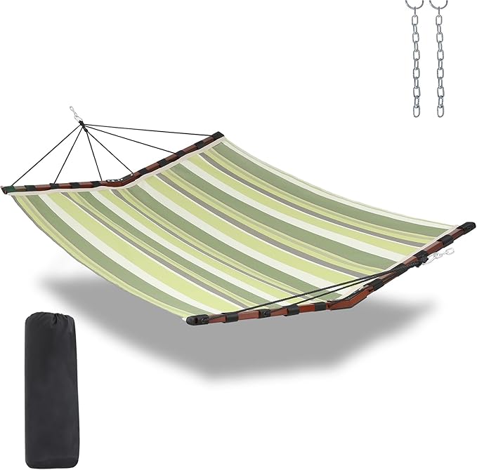 TegerDeger 12FT 2 Person Hammock Large Hammock Quick Dry 450LB Capacity by Tegerdeger