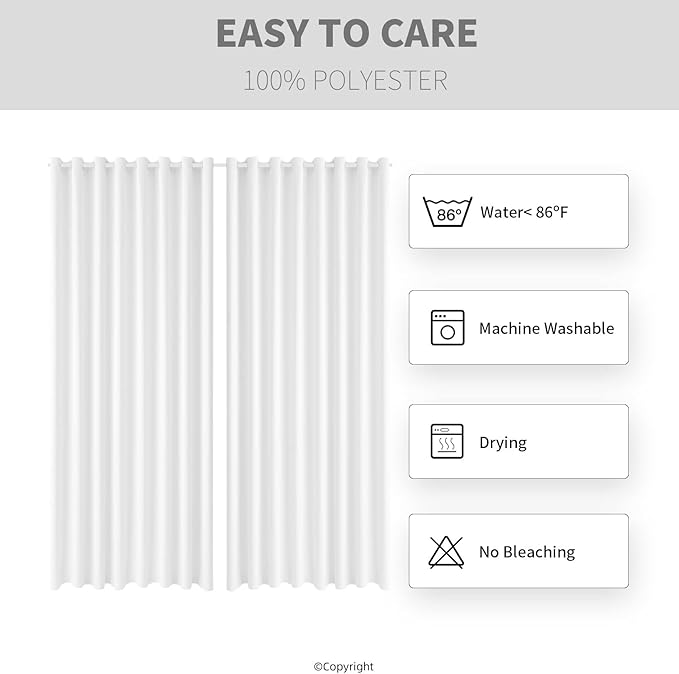 Waterproof Outdoor Curtain W105 x L108 - Image 5
