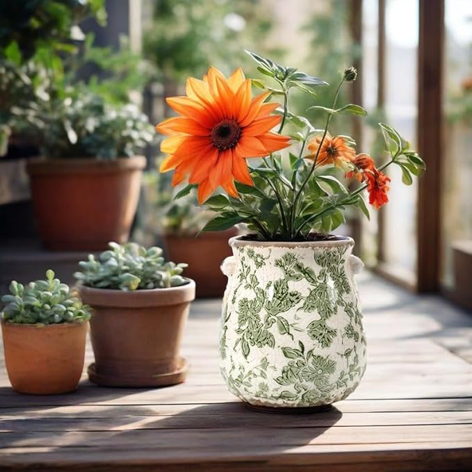 Vintage Plant Pot Rustic Planter Container - Image 7