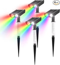 RGB Solar Spot Lights : 2 IN 1 Solar Lights Outdoor by Unknown