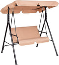 Tangkula 2 Person Porch Swing, Outdoor Swing by TANGKULA