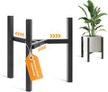 Plant Stand Indoor Adjustable, Metal Modern Indoor Plant Stand, Heavy Duty by SculptingLightGarden