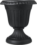 Arcadia Garden Products PL00BK Classic Traditional Plastic Urn Planter by Unknown