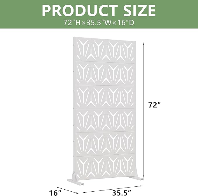 Casaphoria Metal Privacy Screen Outdoor - Image 5