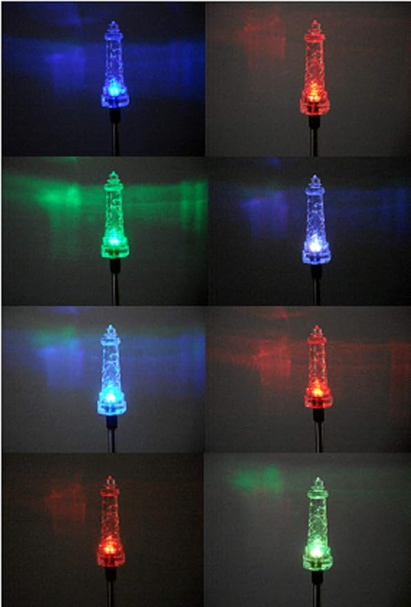 Solar Garden Stake Lights with Color Changing LED or Regular White LED - Image 3