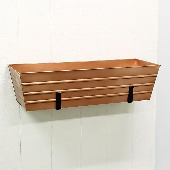 Achla Designs SFB-03 Wall-Mount, 10 inch Flower Window Box Planter Brackets - Image 2