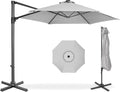 Best Choice Products 10ft Offset Cantilever Hanging Market Patio Umbrella by BestChoiceProducts