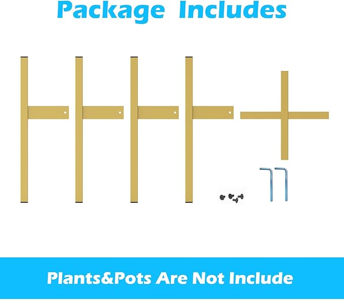 Heavy Plant Stand for 10"-16" Plant Pot Indoor Outdoor Corner, Adjustable Metal - Image 4