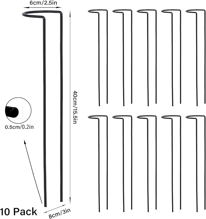 10 Pack Large Iron Monstera Trellis - Image 2