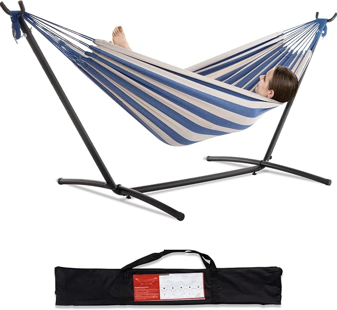 PNAEUT Double Hammocks with Stand by PNAEUT