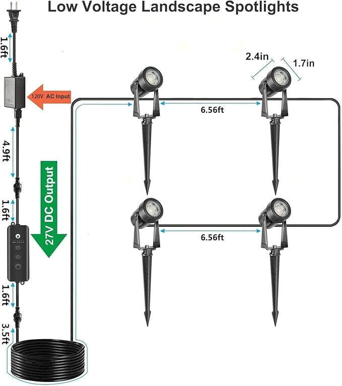 SUNTHIN Outdoor Landscape Lighting - Image 7