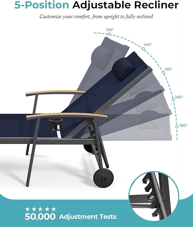 Ciokea Outdoor Lounge Chair - Image 5