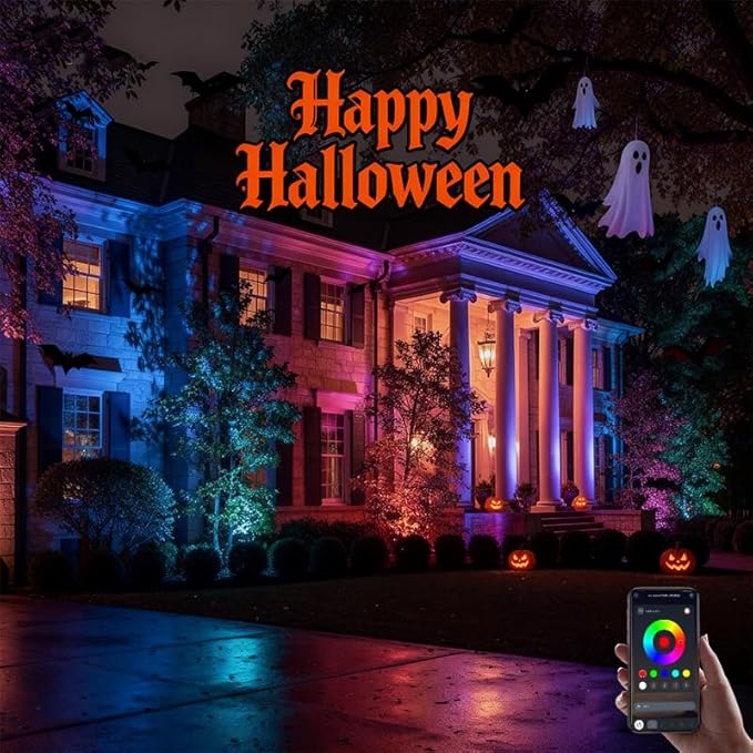 Smart Landscape Spotlights, Low Voltage IP67 Waterproof Outdoor Spot Lights - Image 2
