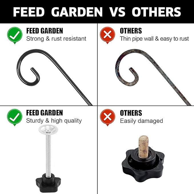 FEED GARDEN 31 Inch Heavy Duty Deck Hook - Image 6