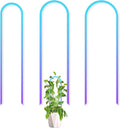 3 Pack U-Shaped Colorful Acrylic Plant Trellis by Unknown