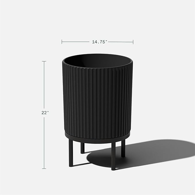 Veradek Demi Series Round Planter w/ Stand - Image 3