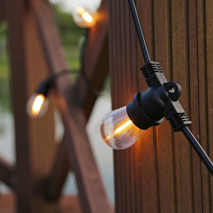Shatterproof LED String Lights, Waterproof, Warm White 2200K, E26 Base - Image 4