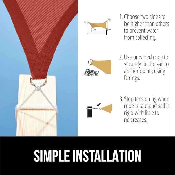GORILLA GRIP Heavy Duty Sun Shade, UV Protection Fade Tear and Rust Resistant - Image 6