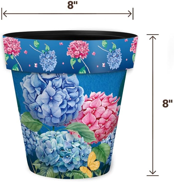 Briarwood Lane Colorful Hydrangeas Small Planter - Image 5