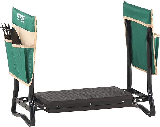 VEVOR Garden Kneeler and Seat, 330 lbs Load Capacity, Foldable Garden Stool - Image 12