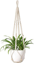 Mkono Macrame Plant Hanger Indoor Hanging Planter Basket by Mkono